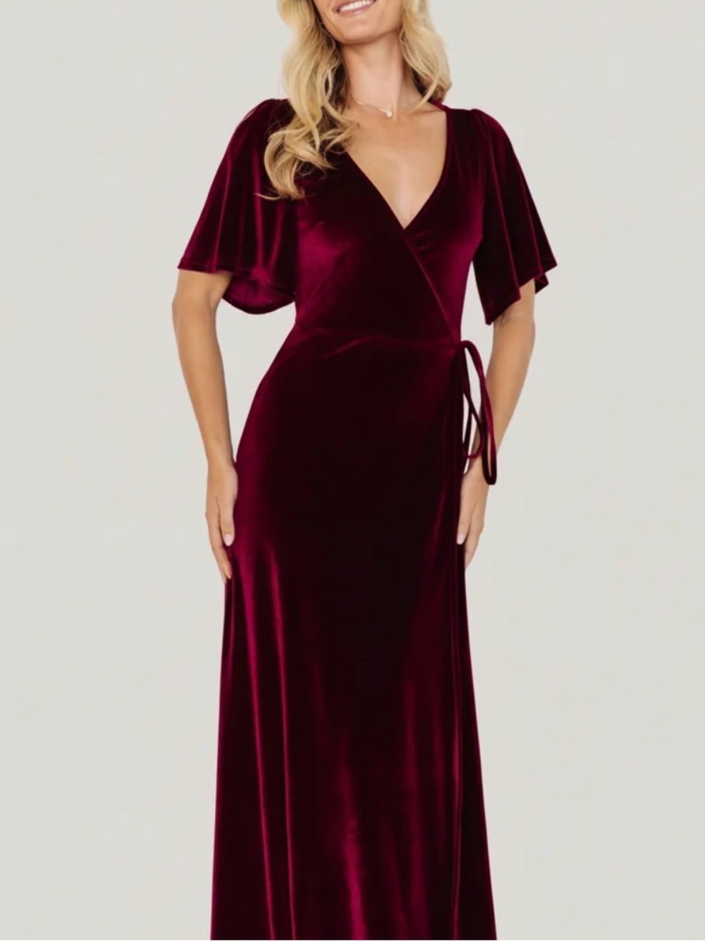 Balticborn Velvet Wrap Dress